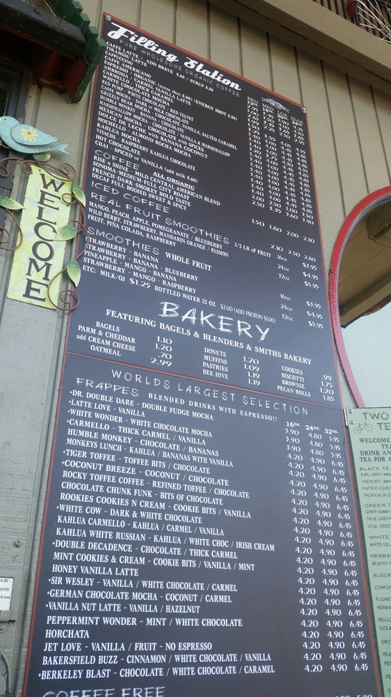 The Filling Station 25 Photos & 84 Reviews Coffee & Tea 1830 24th St Bakersfield, CA