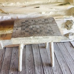 photo of pioneer farms austin tx united states homemade chess board