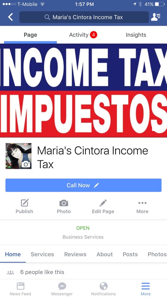 Maria Cintora Income Tax