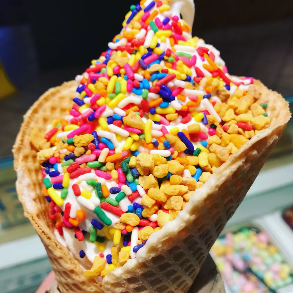 Birthday Cake Frozen Yogurt Yelp