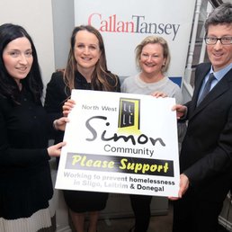 Photo of Callan Tansey Solicitors - Sligo, Republic of Ireland. Callan Tansey Solicitors Sligo hold coffee morning in  support of North West Simon Community
