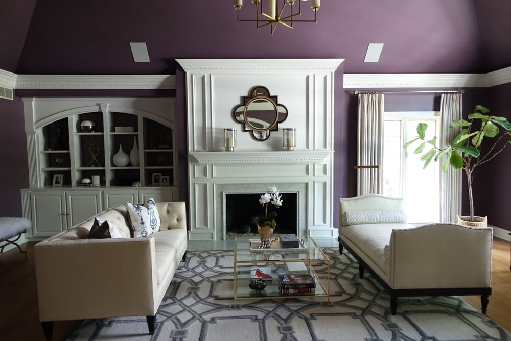 Colors Sw 6271 Expressive Plum Matte Finish 7005 Pure White 384 Photos For Colors Painting Contractor
