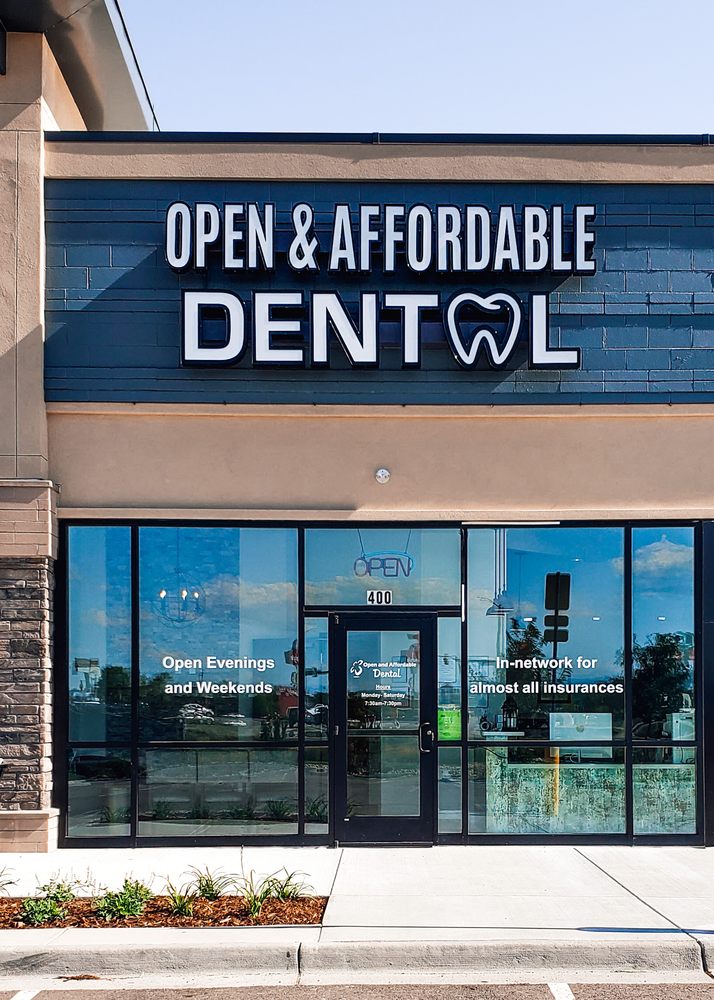 image of business Open and Affordable Dental - Firestone