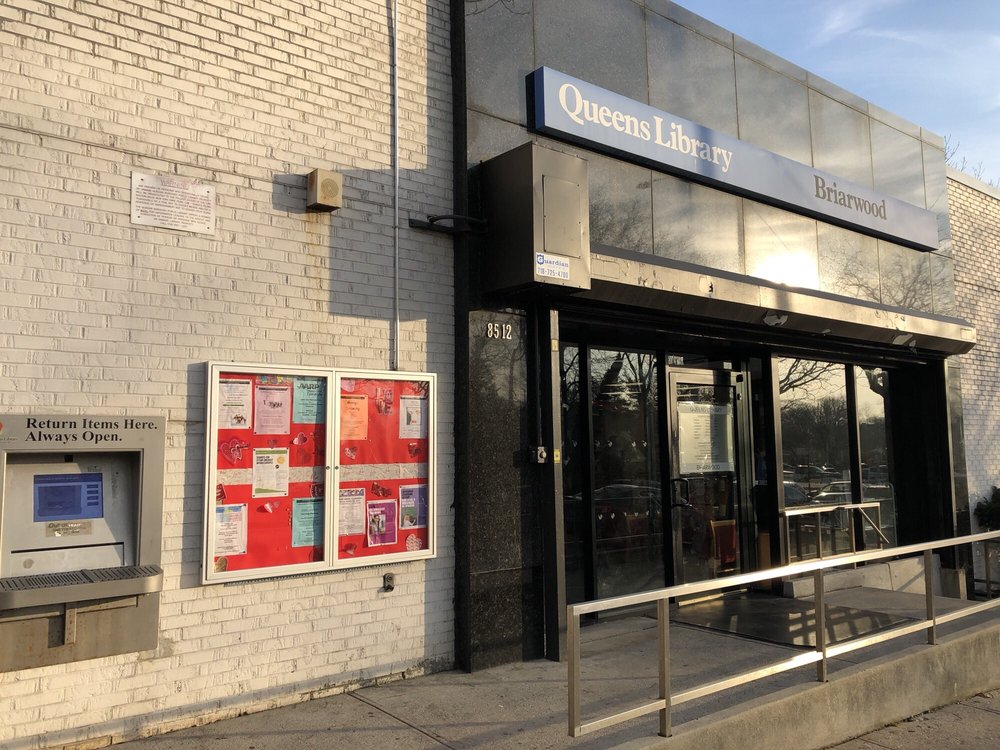 Queens Borough Public Library Briarwood Libraries 8512 Main St