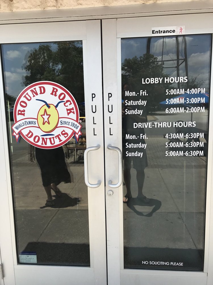 Front Door Hours Yelp Photo Of Round Rock Donuts Tx United States Front Door