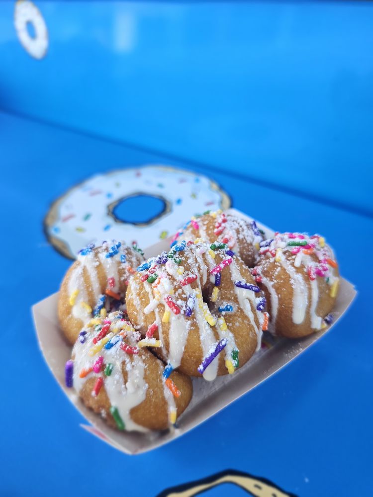 Glazed & Confused Mini Donuts