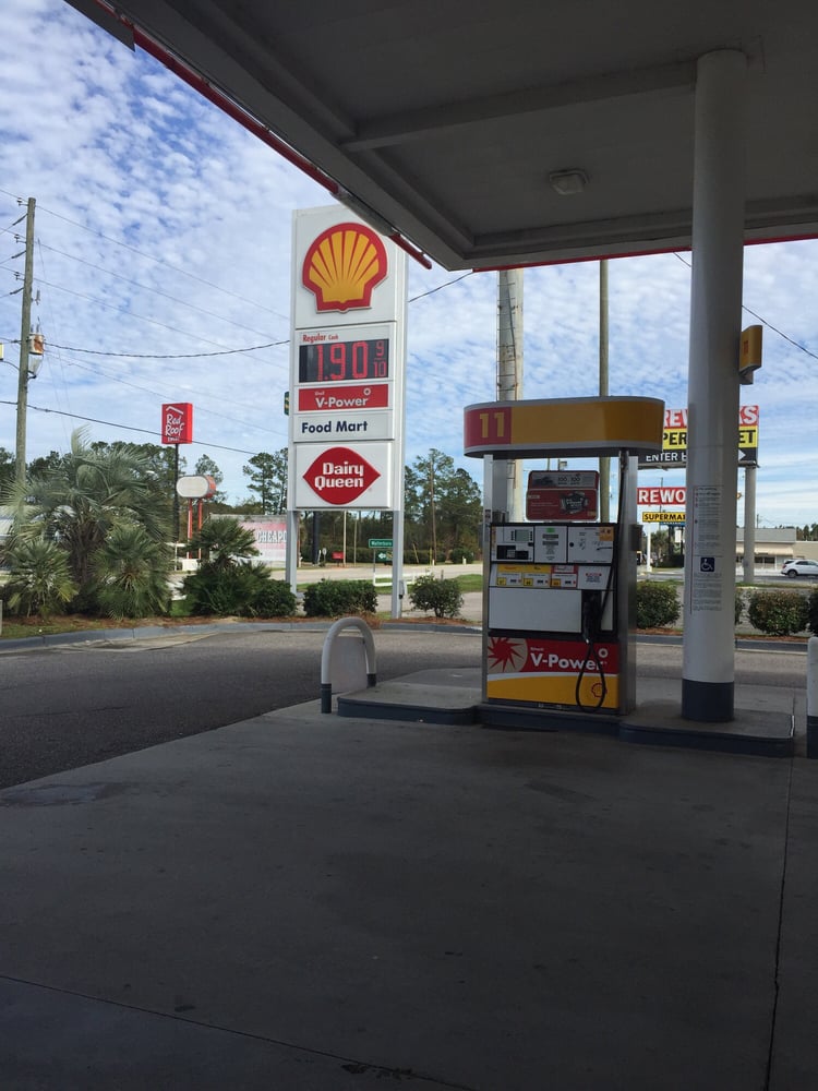 I95 & Hwy 63 Shell Station Gas Stations 1373 Sniders Hwy