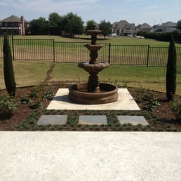 Summit Lawn Landscape Landscaping 607 S Fannin St Rockwall Photo Of Summit Lawn Landscape Rockwall Tx United States Fountain And