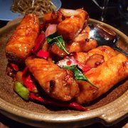 Hakkasan Beverly Hills - Beverly Hills, CA, United States. Sanpei Seabass with Szechuan pepper corn