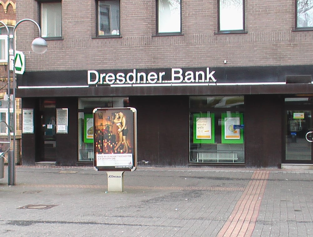 Dresdner Bank Ag Filiale Porz Closed Banks Credit Unions