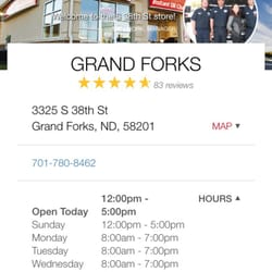 oil change coupon grand forks