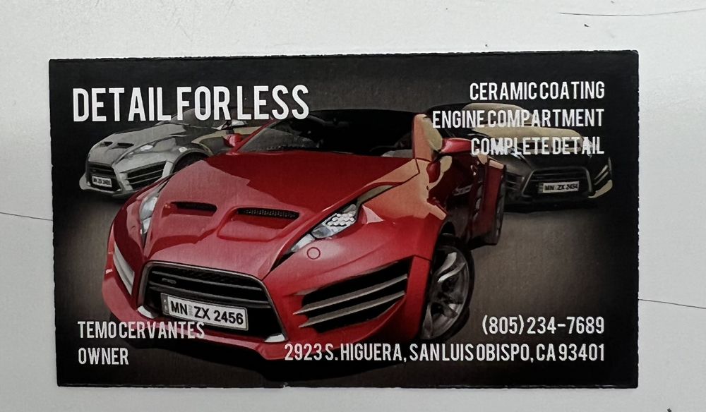 Detail For Less