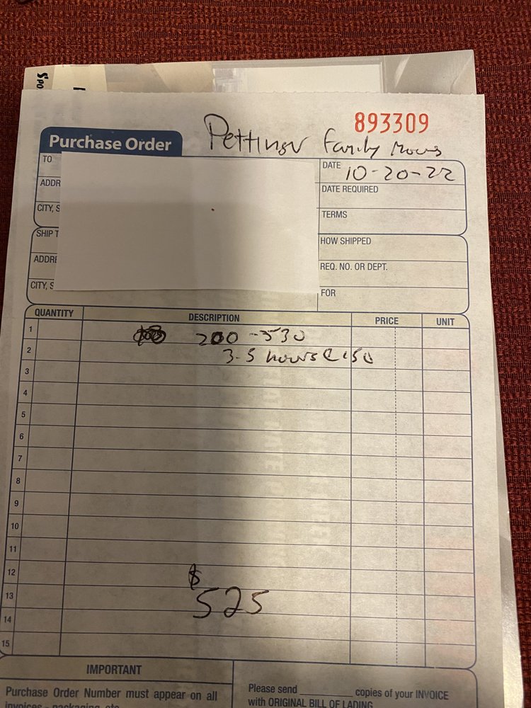 Pettinger Family Movers