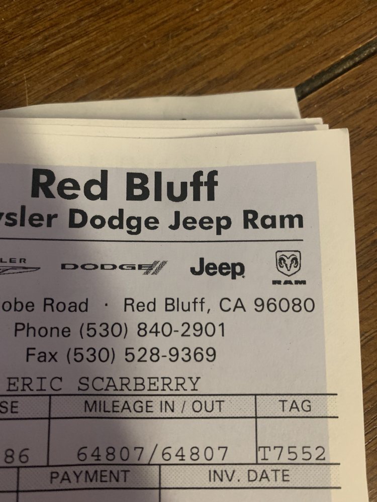 Red Bluff Dodge Chrysler Jeep Ram