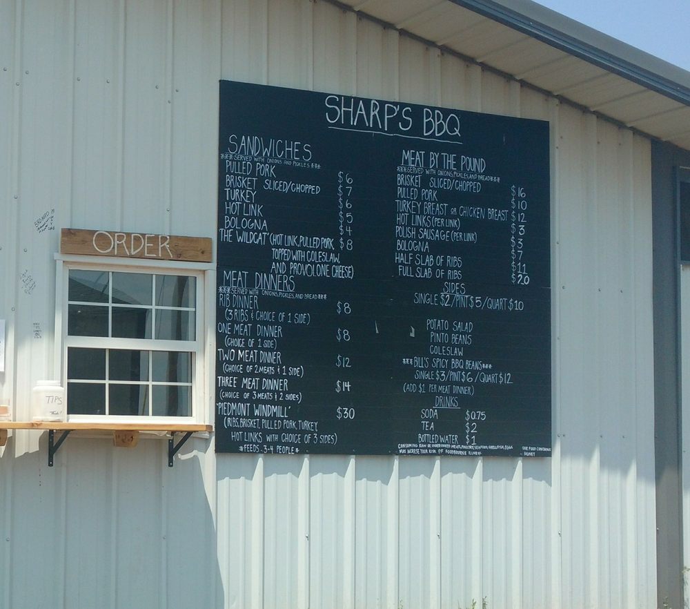 Sharp’s BBQ Barbeque 83 Monroe Ave NE, Piedmont, OK Restaurant