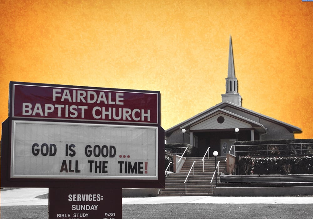 FAIRDALE BAPTIST CHURCH Churches 4820 Fairdale Rd, Hemphill, TX