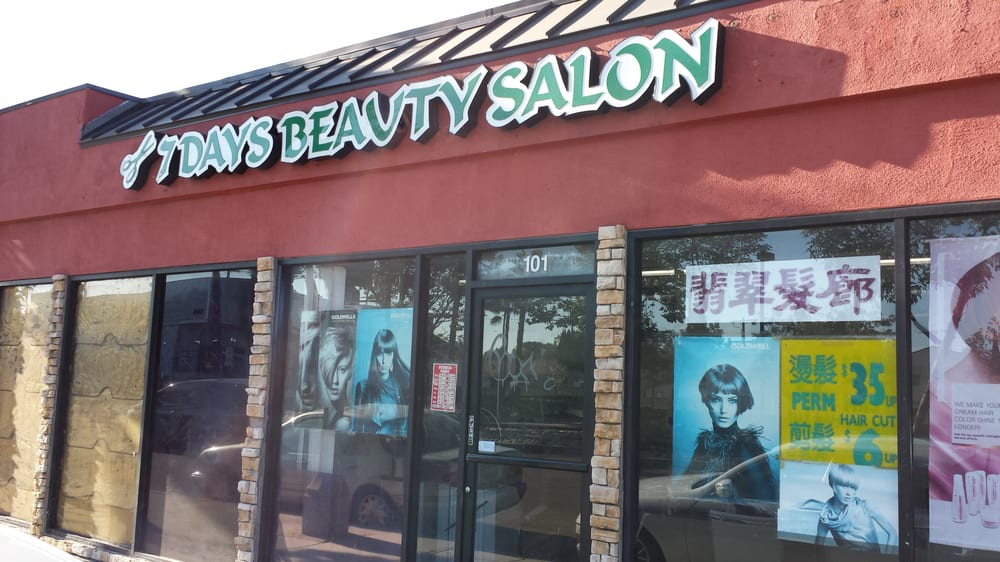 7 Day Beauty Salon Hair Salons 1227 W Valley Blvd, Alhambra, CA