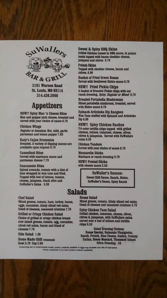 Louis Louis Dinner Menu Paul Smith