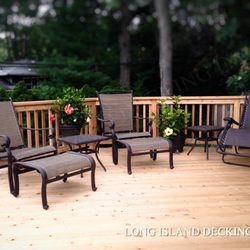 Long Island Decking 15 Photos Decks Railing Park Ny Photo Of Long Island Decking Park Ny United States Knotty Cedar