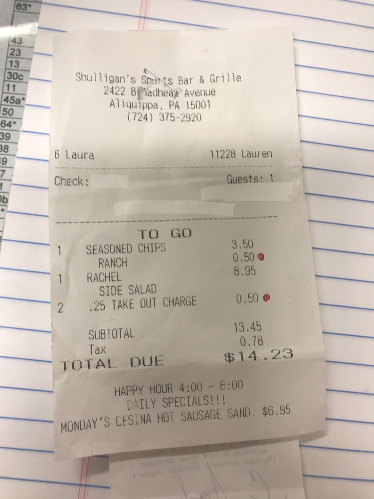 Shulligan's Sports Bar & Grill