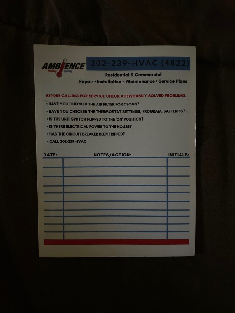 image of business Ambience HVAC