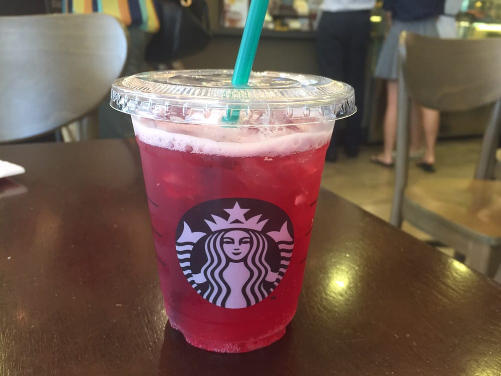 starbucks iced shaken lemon tea