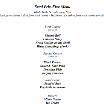 Mr Chow Menu Miami Beach Fl Mr Chow Menu Miami Beach Fl