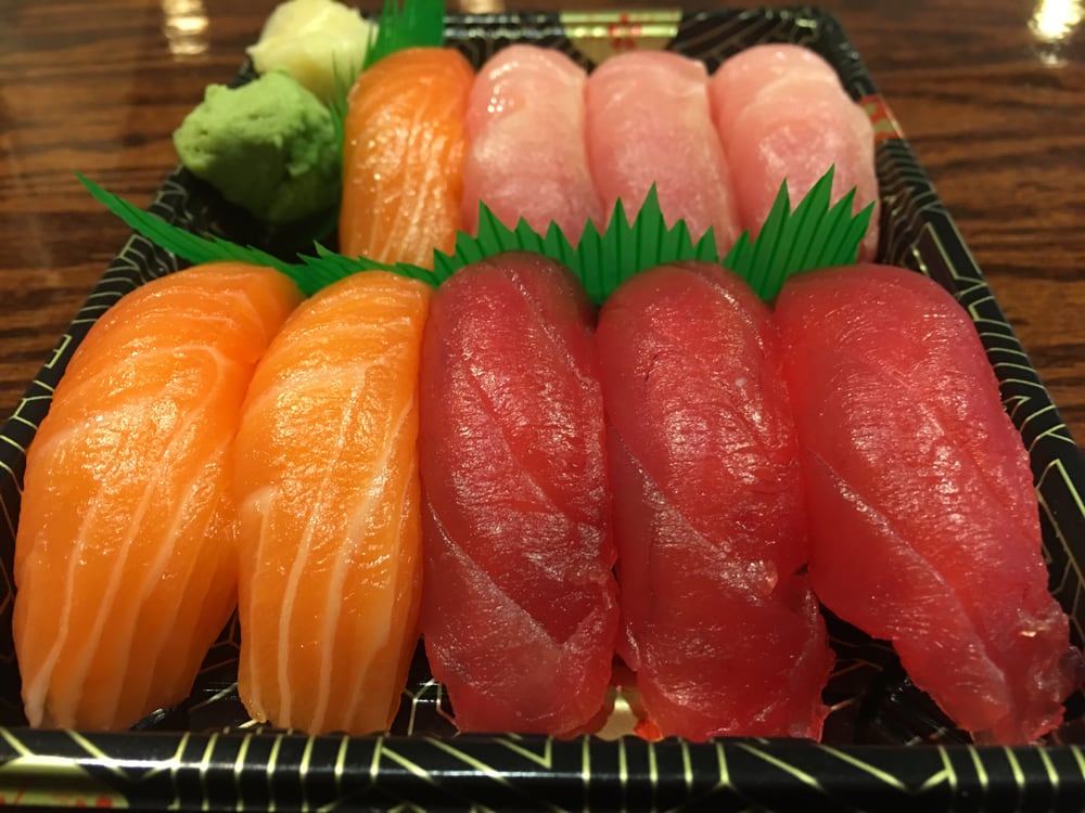 three kinds of sushi Yelp