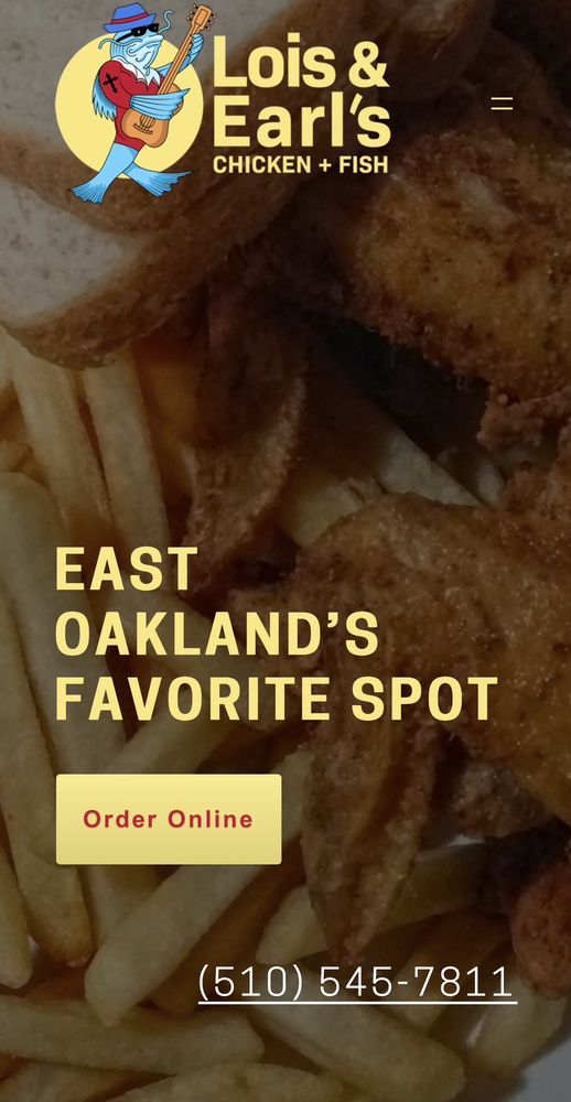 Lois and Earls Chicken and fish Lois and Earls Chicken and fish