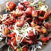 Photo of Jackson Diner - Jackson Heights, NY, United States. Tandoori chicken