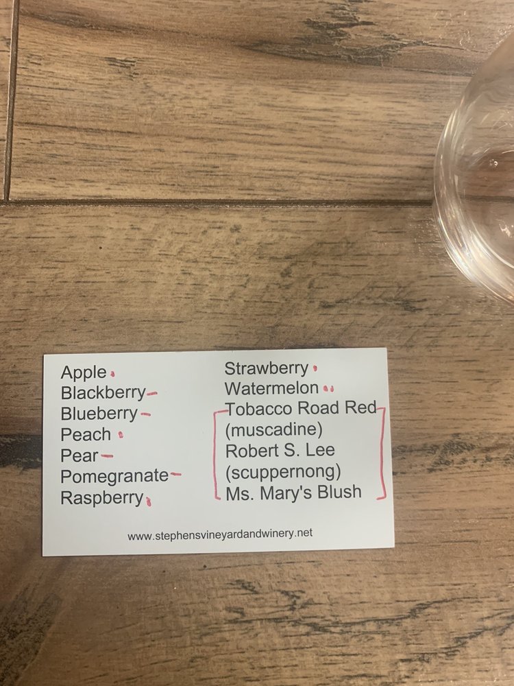 Stephens Vineyard and Winery