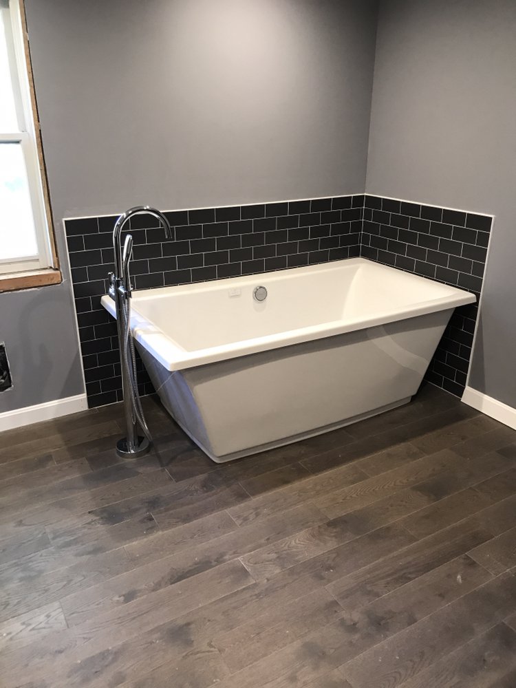 New Soaking Tub Install With Fill Spout Yelp