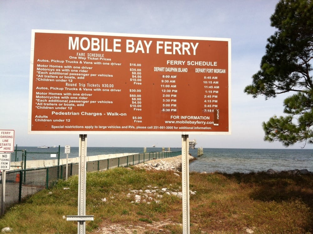 Dauphin island ferry coupons
