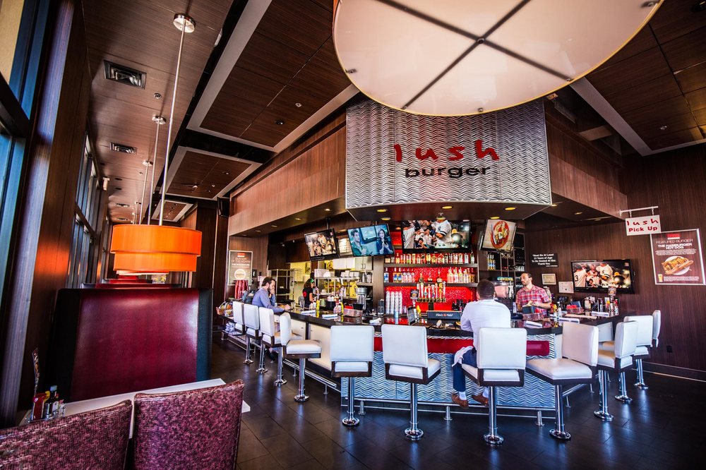 Y New White Bar Stools For Your Seating Pleasure Yelp Photo Of Lush Burger Scottsdale Az United States Y New White Bar