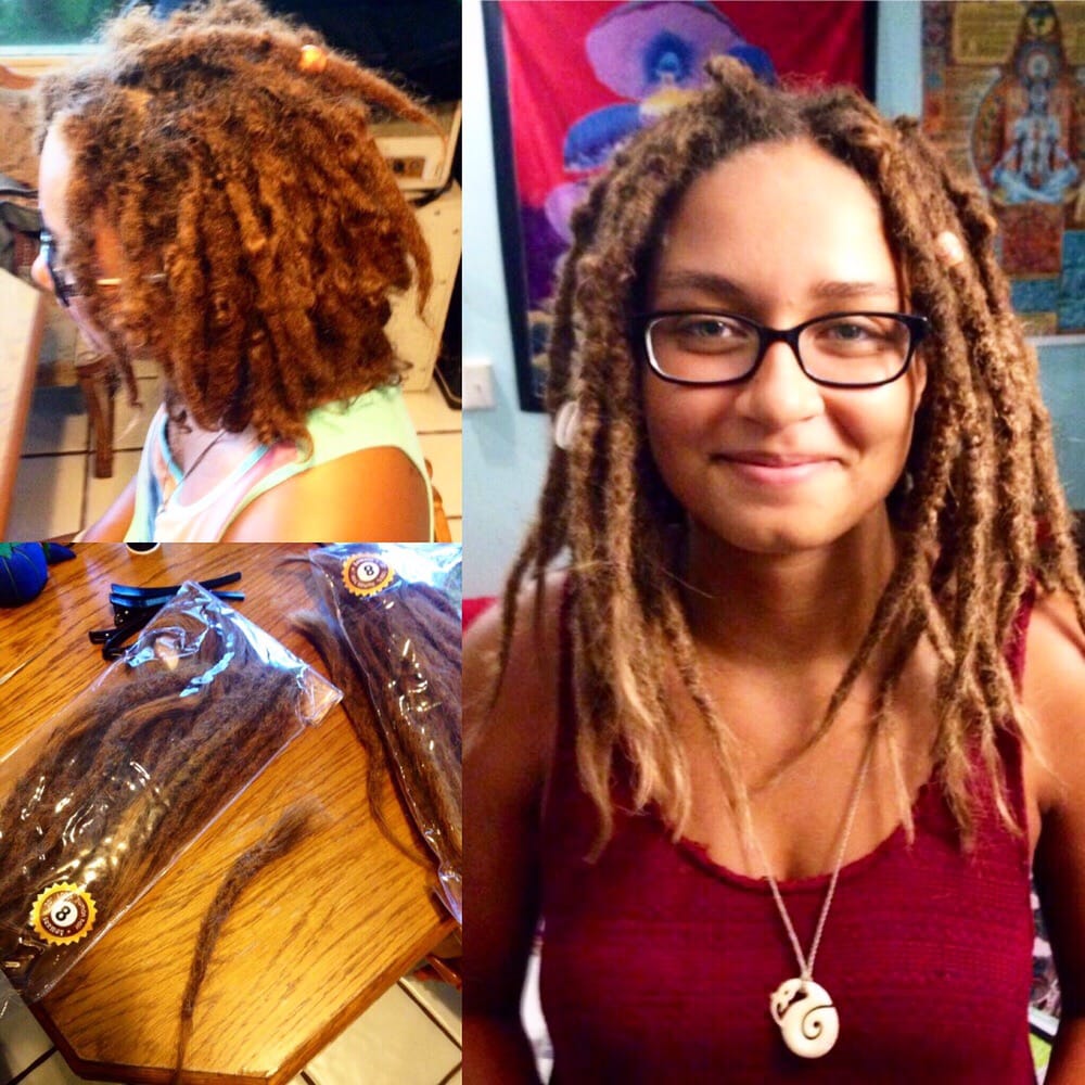 dreads human hair extensions