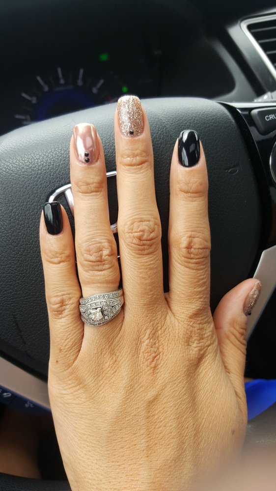 First Time Trying Chrome This Cost 38 Yelp Photo Of Legends Nails Spa Rancho Cucamonga Ca United States First
