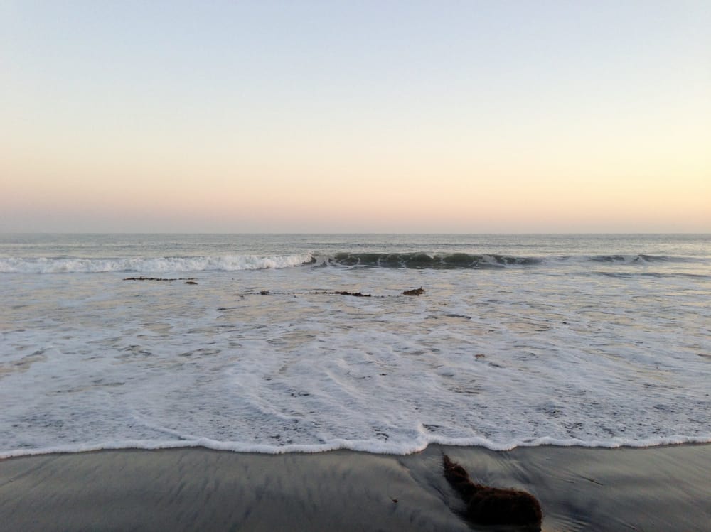 Breakers Beach, Naval Air Station North Island around 6pm.. Yelp
