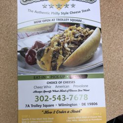 dinos steaks closed cheesesteaks 7 trolley sq wilmington de steak works wilmington delaware menu