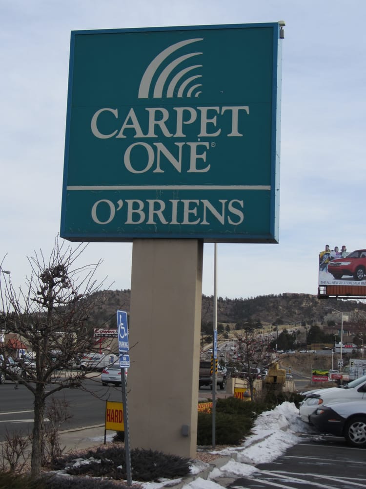 Our Sign On Garden Of The S Rd Yelp Photo Of O Briens Carpet One Floor Home Colorado Springs Co