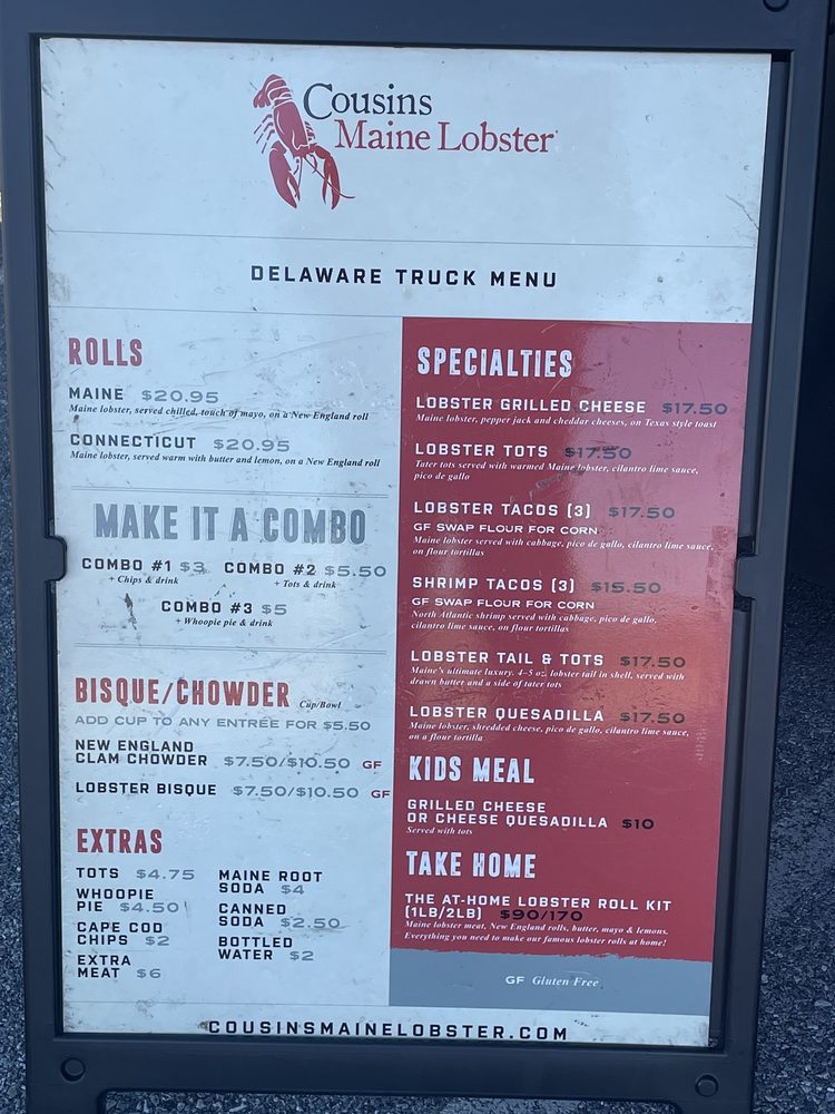 Cousins Maine Lobster Truck - Delaware