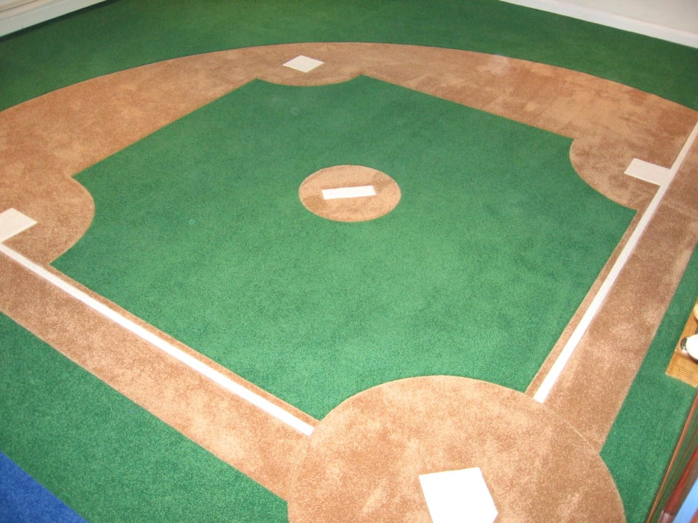 carpet fried paramus g Field to Wall Boy's in B/R.  Carpet Baseball Yelp Wall Custom