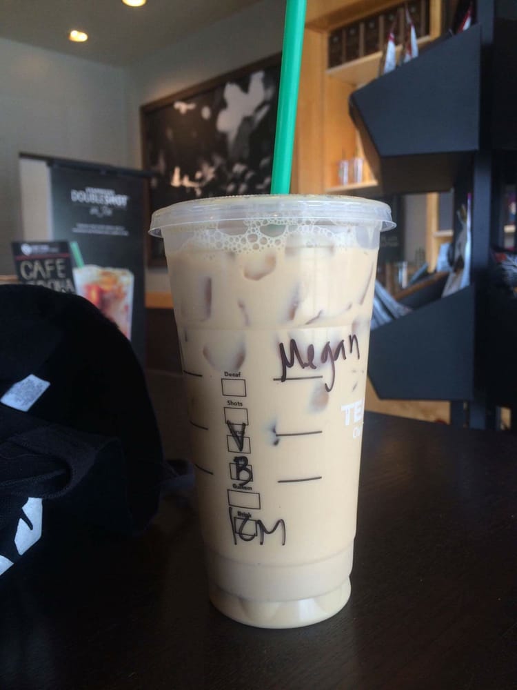 Venti Vanilla Iced Coffee With Half Extra Cold On A Hot Venti Vanilla Iced Coffee With Half Extra Cold On A Hot