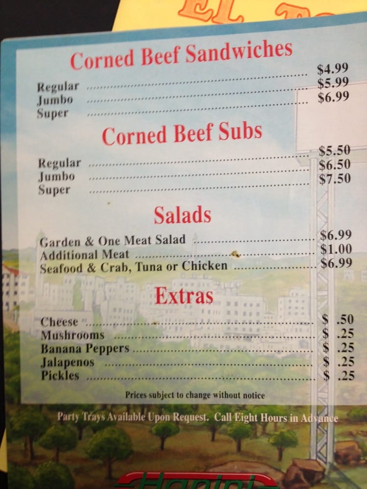 Hanini Subs/El Toro At Marathon Hanini Subs/El Toro At Marathon