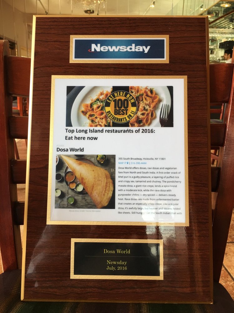 Dosa World 75 Photos & 67 Reviews Vegetarian 355 S Broadway