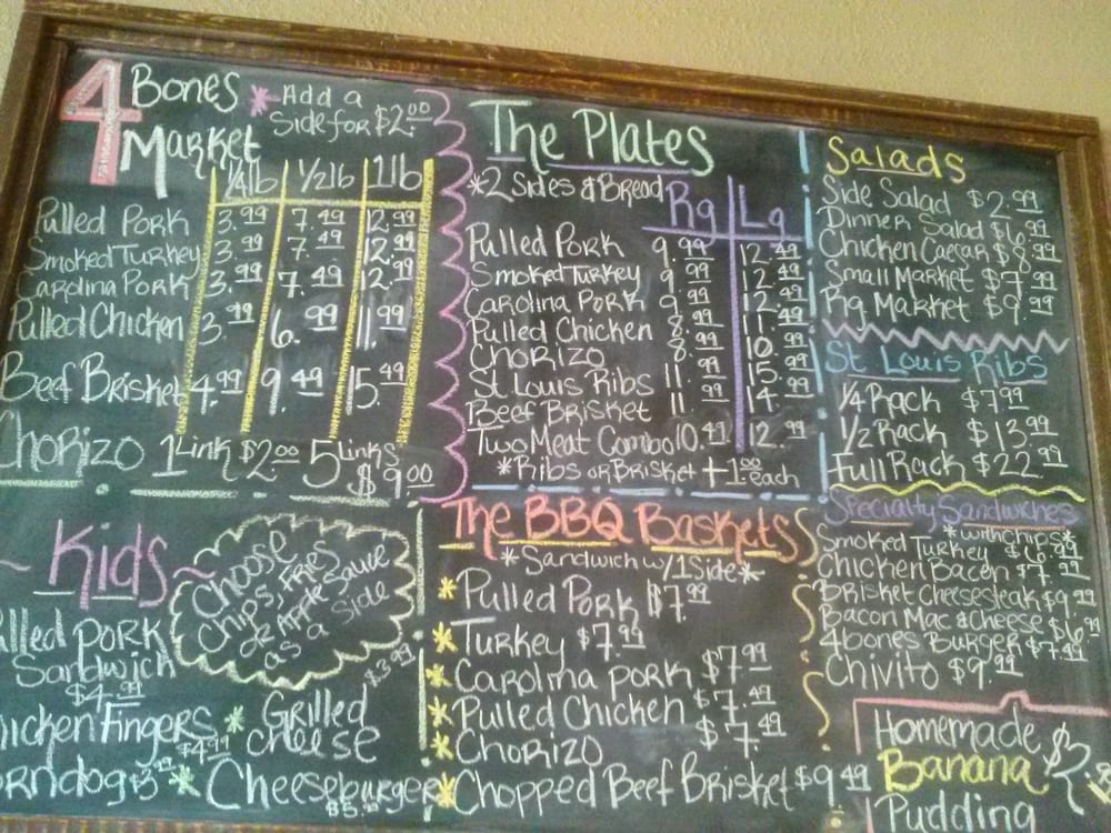 4 Bones Barbecue CLOSED 28 Photos & 47 Reviews Barbeque 14286