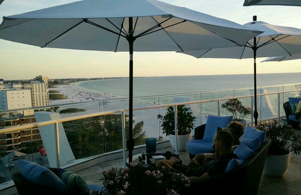 Nice View Of The Beach From Level 11 Grand Plaza Hotel St Pete Photo Of Level 11 Saint Pete Beach Fl United States Nice View
