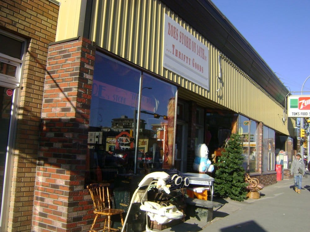 Zoe’s Store Thrift Stores 1403 14th St SW, Calgary, AB Phone