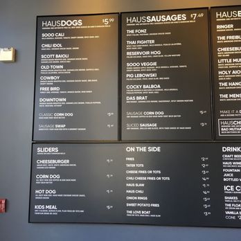 Dog Haus - Order Food Online - 1828 Photos &amp; 1861 Reviews - Hot Dogs ...