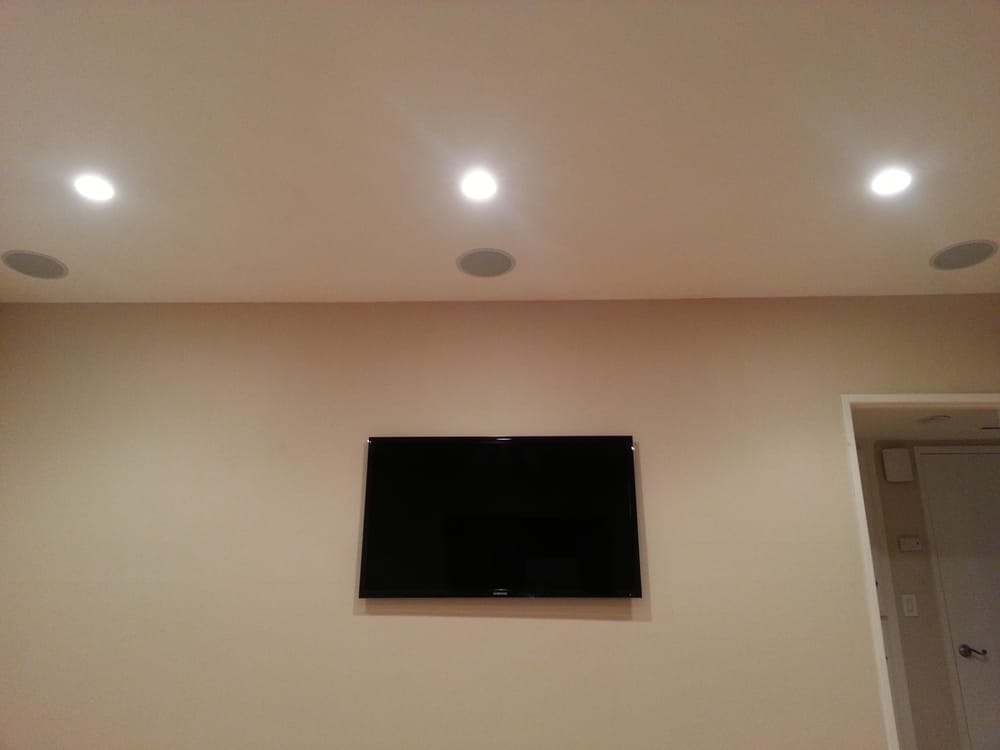 55 Samsung Smart Hub Tv And Recessed Surround Sound Proficient Photo Of Smart Audio Visual Fullerton Ca United States 55 Samsung