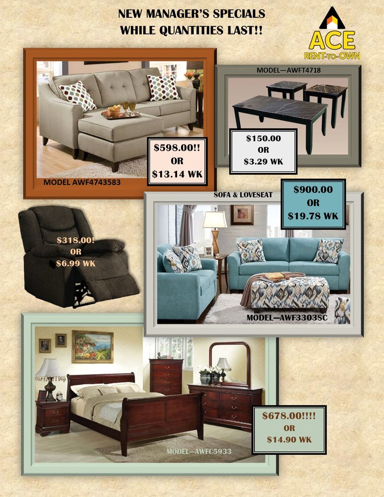 ACE RentToOwn Furniture Stores 1841 E 23rd Ave S, Fremont, NE